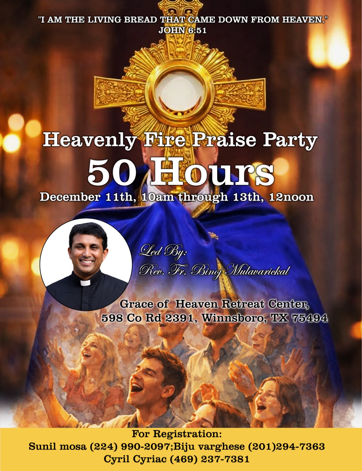 Heavenly Fire Praise Party 50 Hours